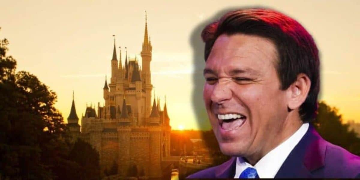 Ron DeSantis Disneyland Castle