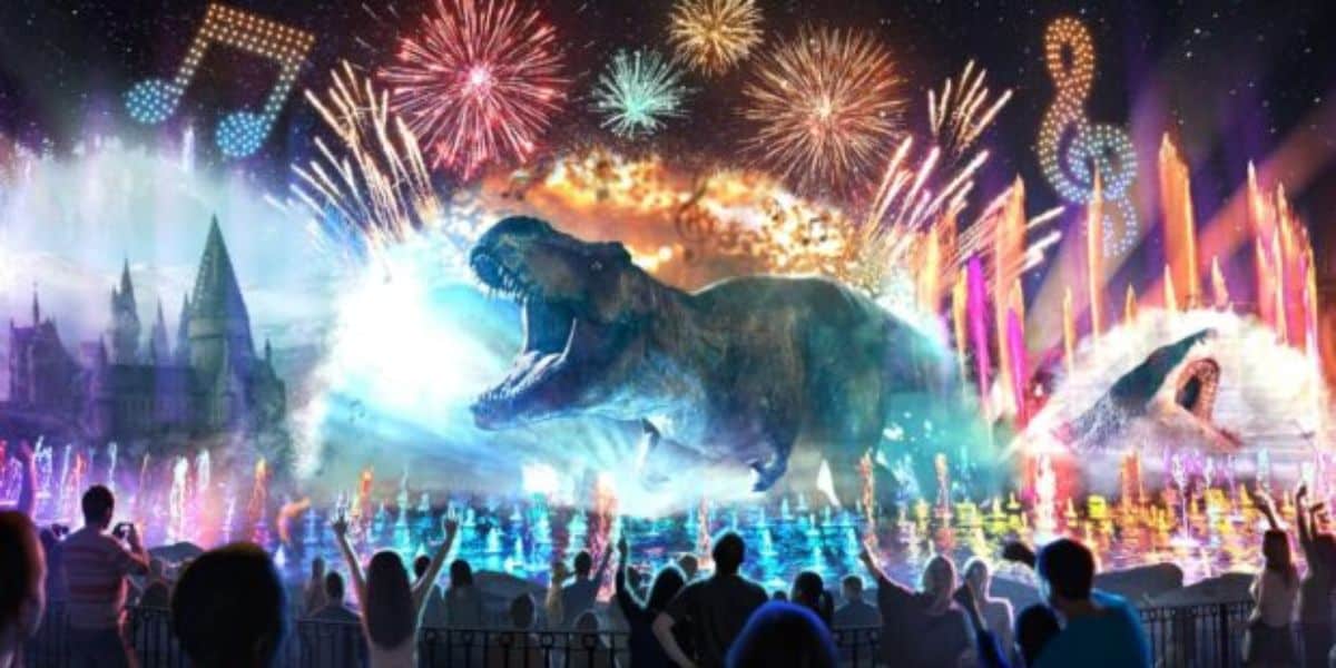 Disney Universal Fireworks