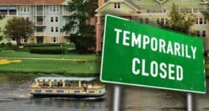 Disney World Resort temporarily Closed