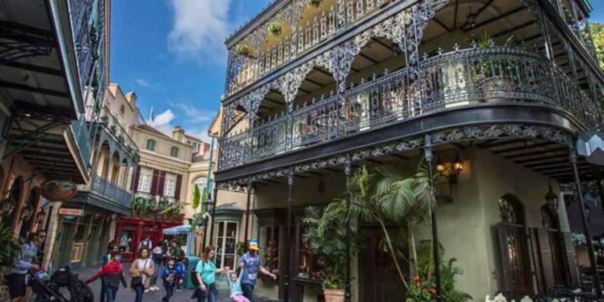 New Orleans Square in Disneyland Park at Disneyland Resort