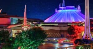space mountain at disneyland