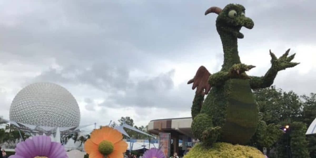 Epcot Figment Topiary 
