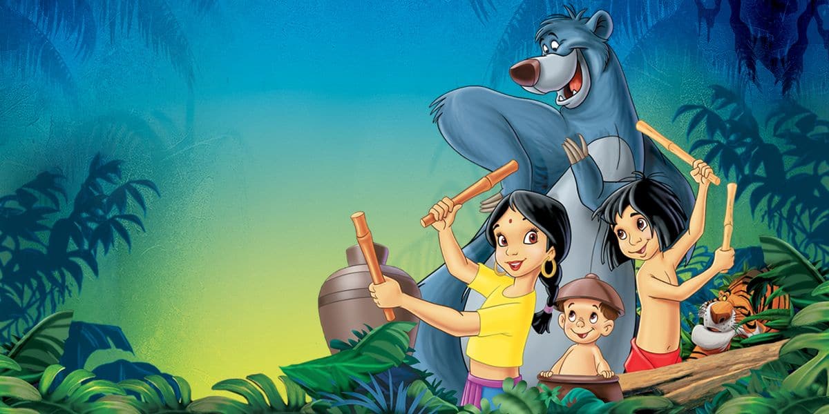 Characters on the poster for 'The Jungle Book 2'