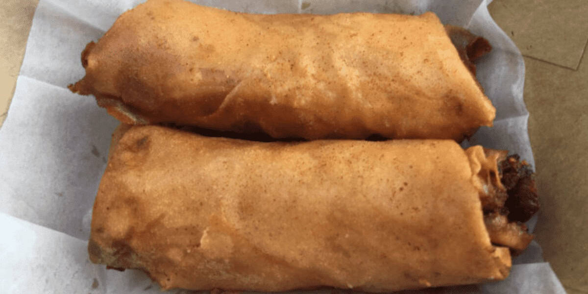 Cheeseburger Spring Rolls