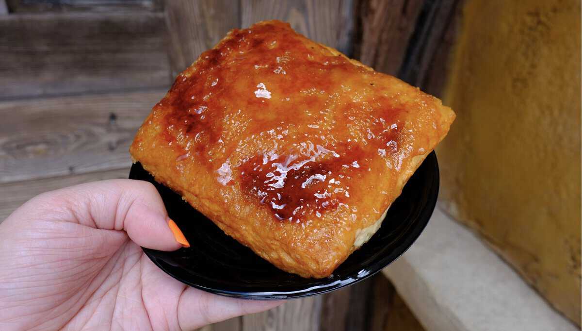 Crème brûlée Croissant at Gaston's Tavern