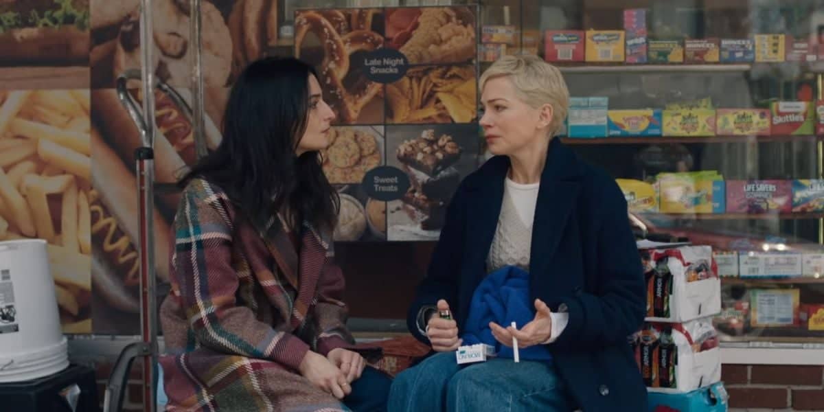 Michelle Williams and Jenny Slate in 'Dying for Sex' on FX Hulu and Disney+ 