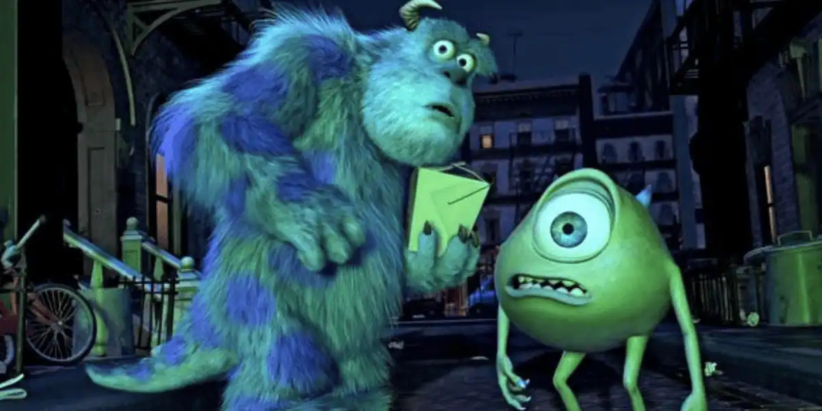 Mike and Sulley shocked in 'Monsters, Inc'