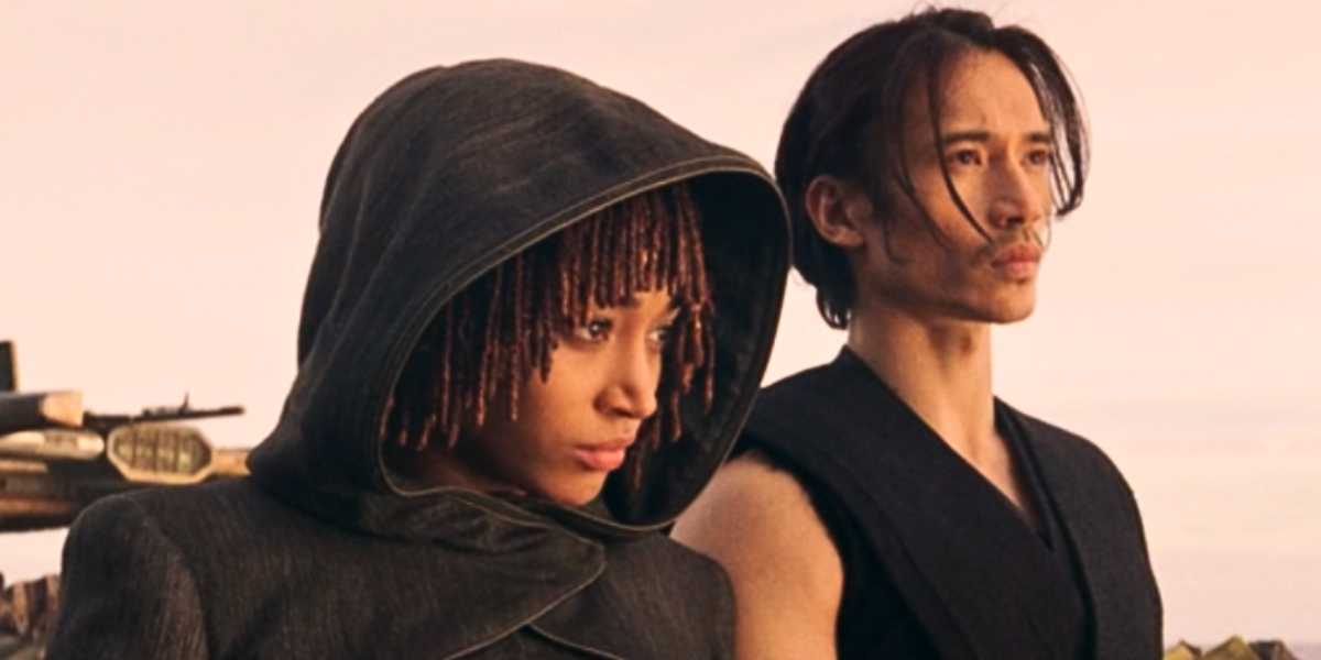Osha and Qimir in 'Star Wars: The Acolyte'