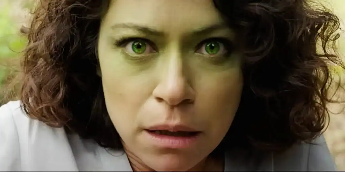 Tatiana Maslany getting angry in 'She-Hulk: Attorney at Law'