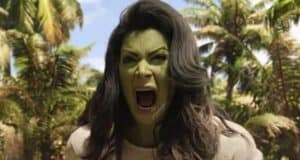 She-Hulk screaming in 'She-Hulk: Attorney at Law'