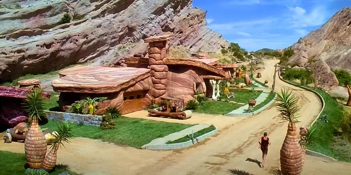 Bedrock in 'The Flintstones' 1994 film