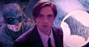 Batman (Robert Pattinson) on a bridge in 'The Batman'