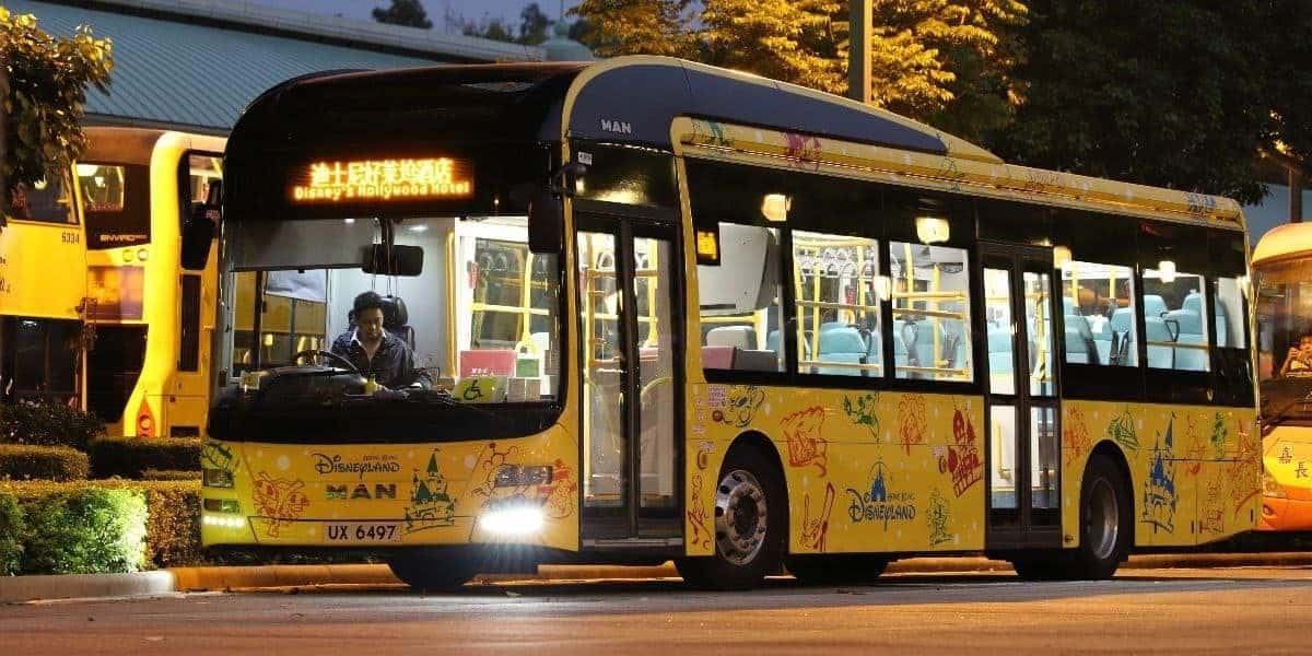 Hong Kong Disneyland resort shuttle bus