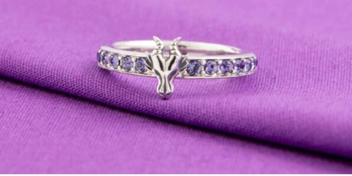 A Maleficent stacker ring