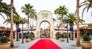 Entrance to Universal Studios Hollywood