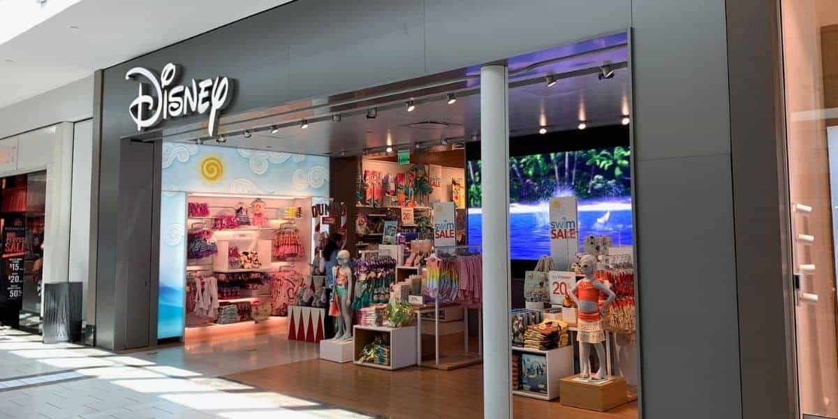 Disney Pop Up Store returns to the mall, decked out in vibrant Disney merch and sale signs—fans wonder if it's here to stay.
