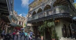 New Orleans Square at Disneyland