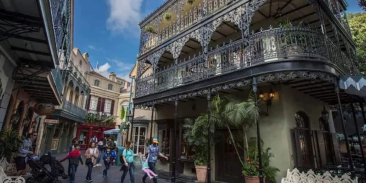 New Orleans Square at Disneyland