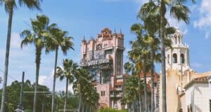 The Twilight Zone Tower of Terror at Disney’s Hollywood Studios.