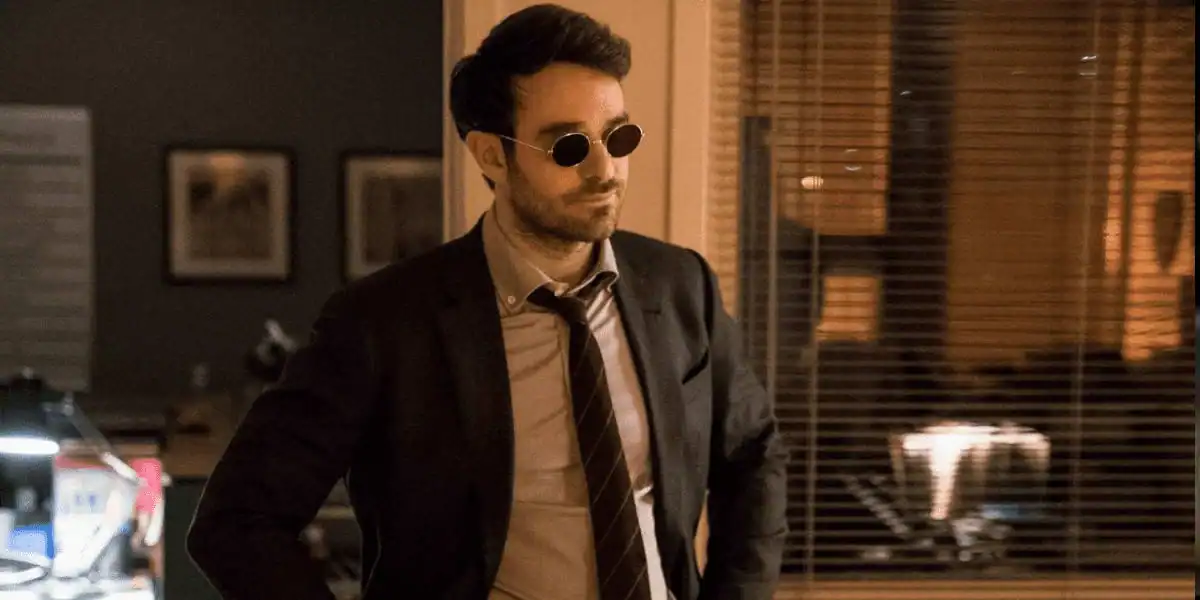 Matt Murdock in his law office.