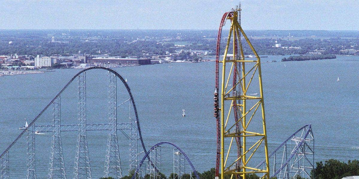 Top Thrill Dragster at Cedar Point.