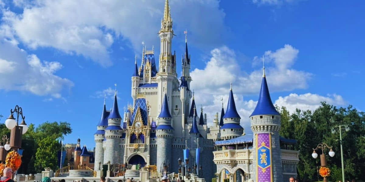 Cinderella Castle at Magic Kingdom, representing future expansions at Walt Disney World.