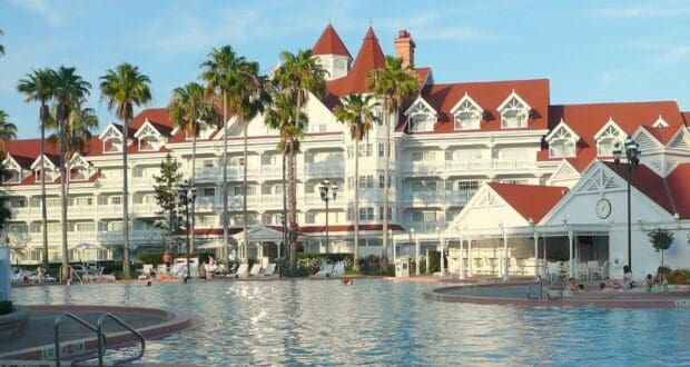 Beach Pool at Disney’s Grand Floridian Resort.