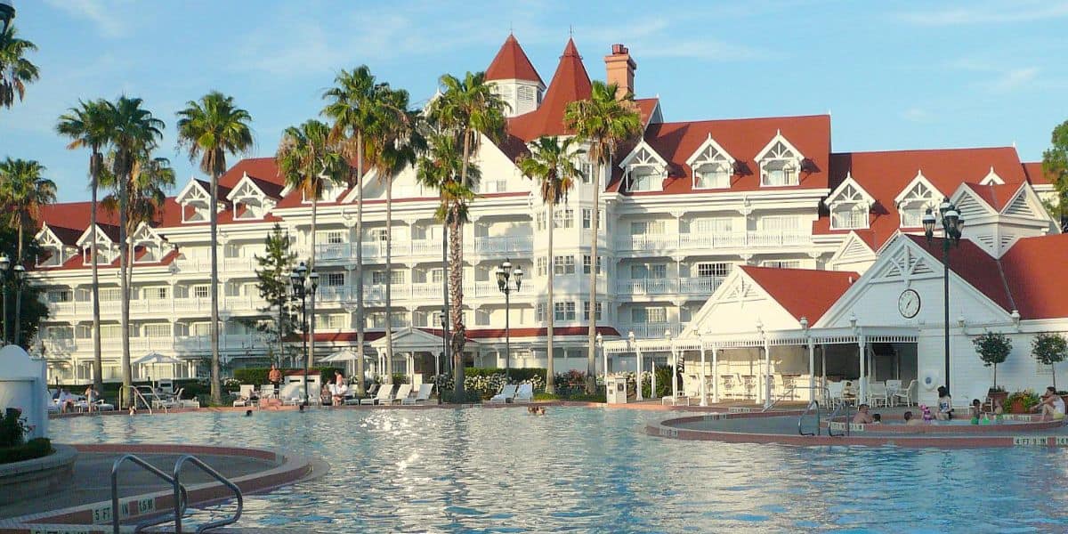 Beach Pool at Disney’s Grand Floridian Resort.