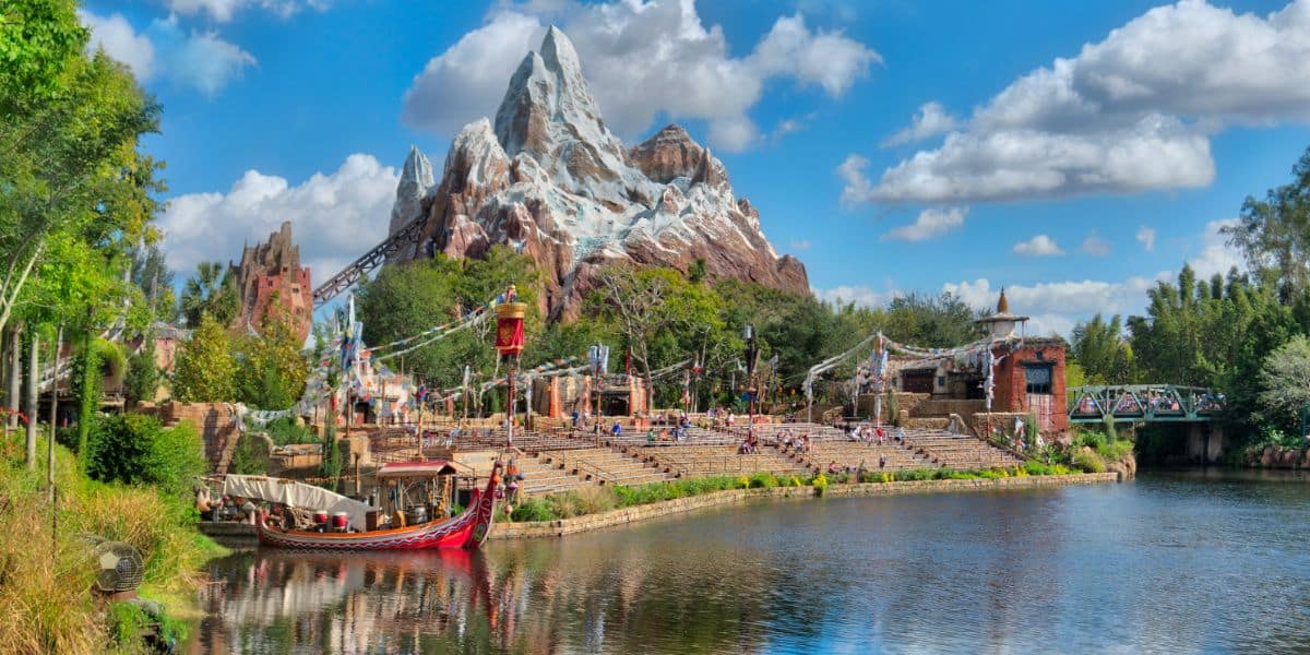 Expedition Everest at Disney World.
