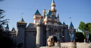 Sleeping Beauty Castle at Disneyland, where unionized Cast Members work.