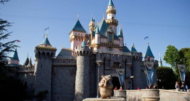 Sleeping Beauty Castle at Disneyland, where unionized Cast Members work.