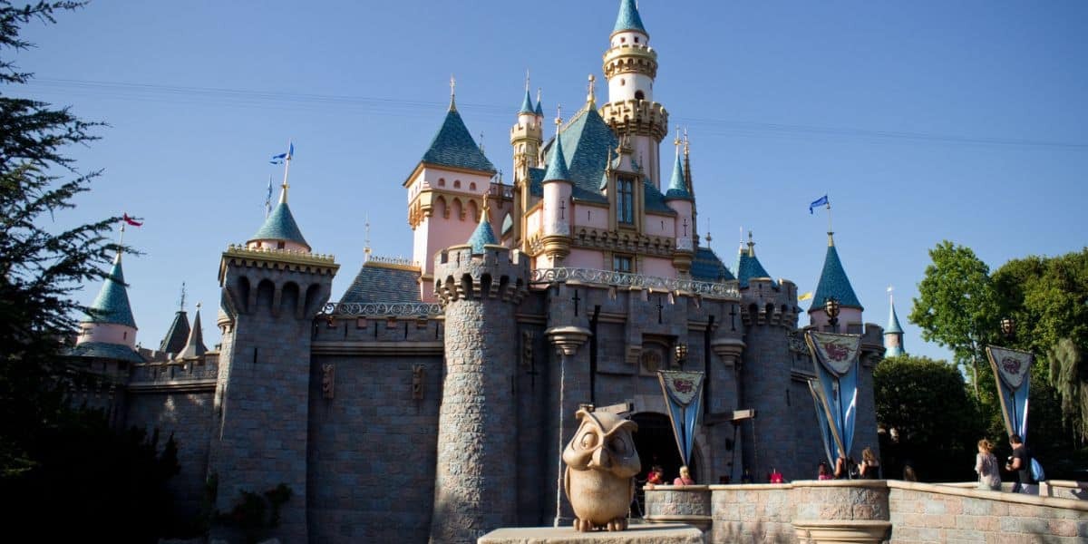 Sleeping Beauty Castle at Disneyland, where unionized Cast Members work.
