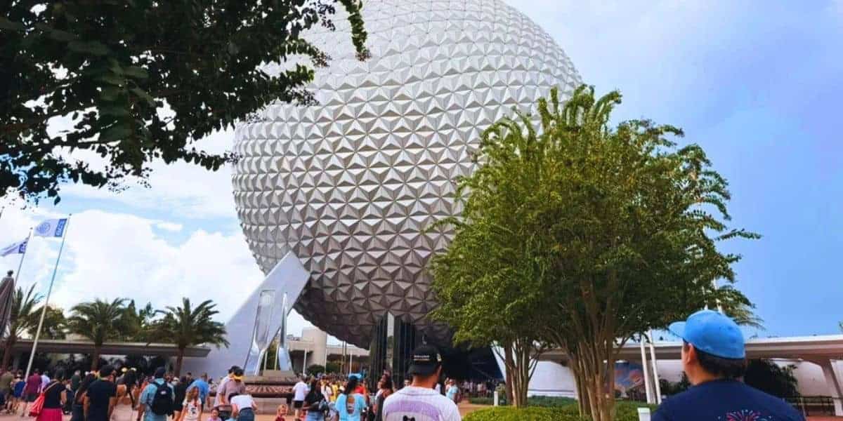 Spaceship Earth at EPCOT.