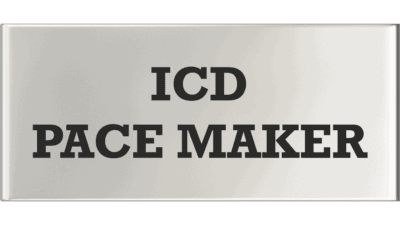 ICD Pacemaker Medicinsk Advarselstag