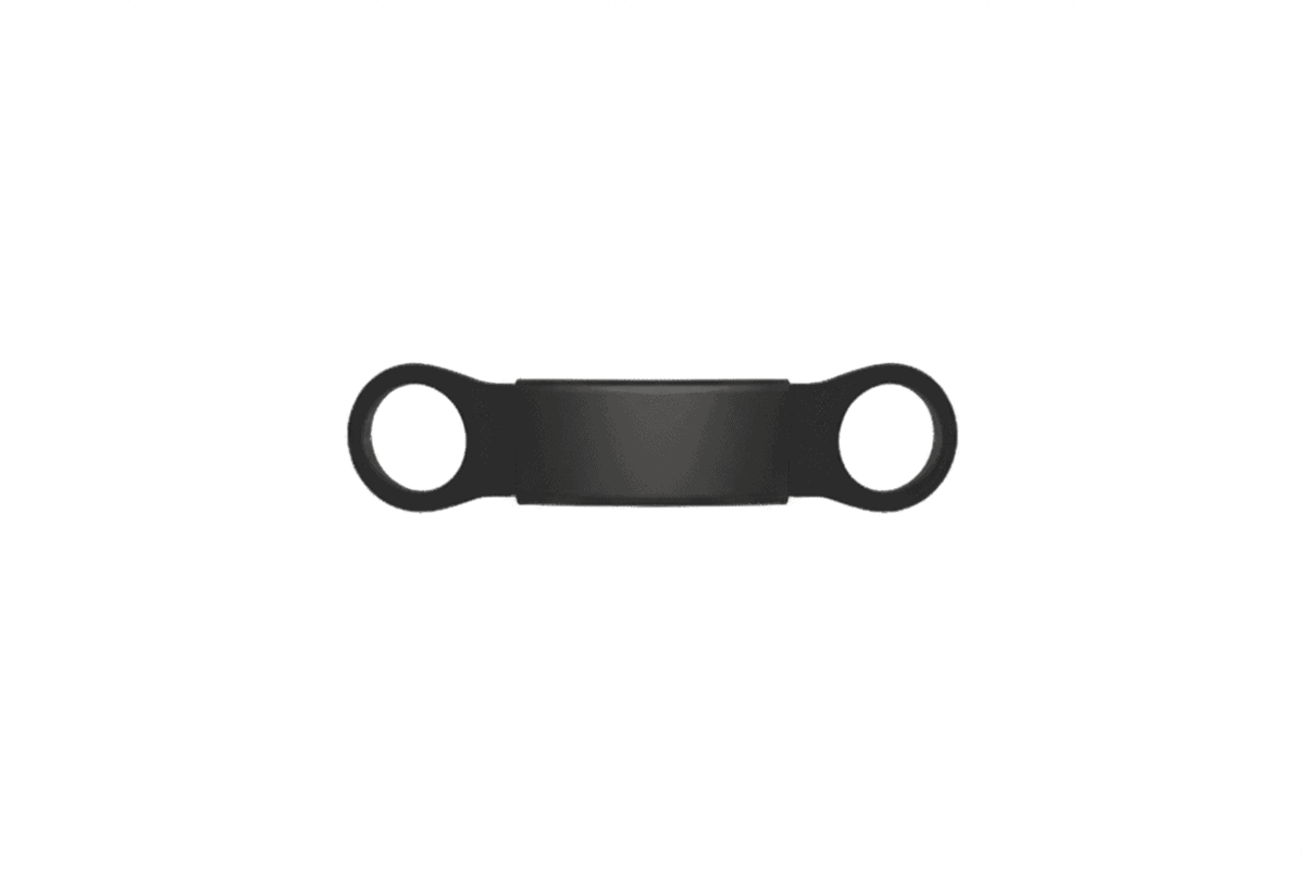 Hundetegn sort tag - Small