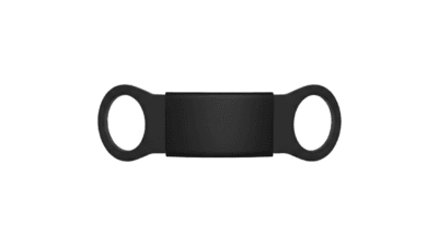 Hundetegn sort tag - Medium