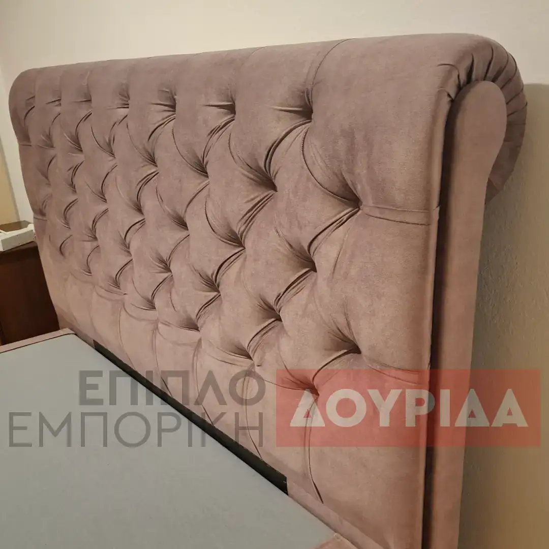 N02 Κρεβάτι Kleopatra με ύφασμα - Image 7