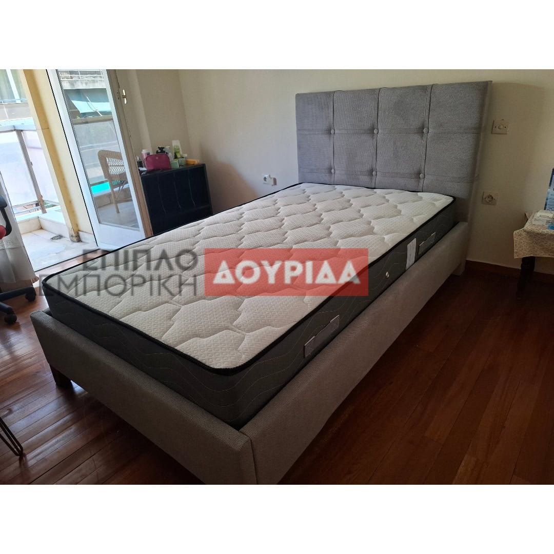 Ν64 Κρεβάτι ντυμένο με ύφασμα - Image 7
