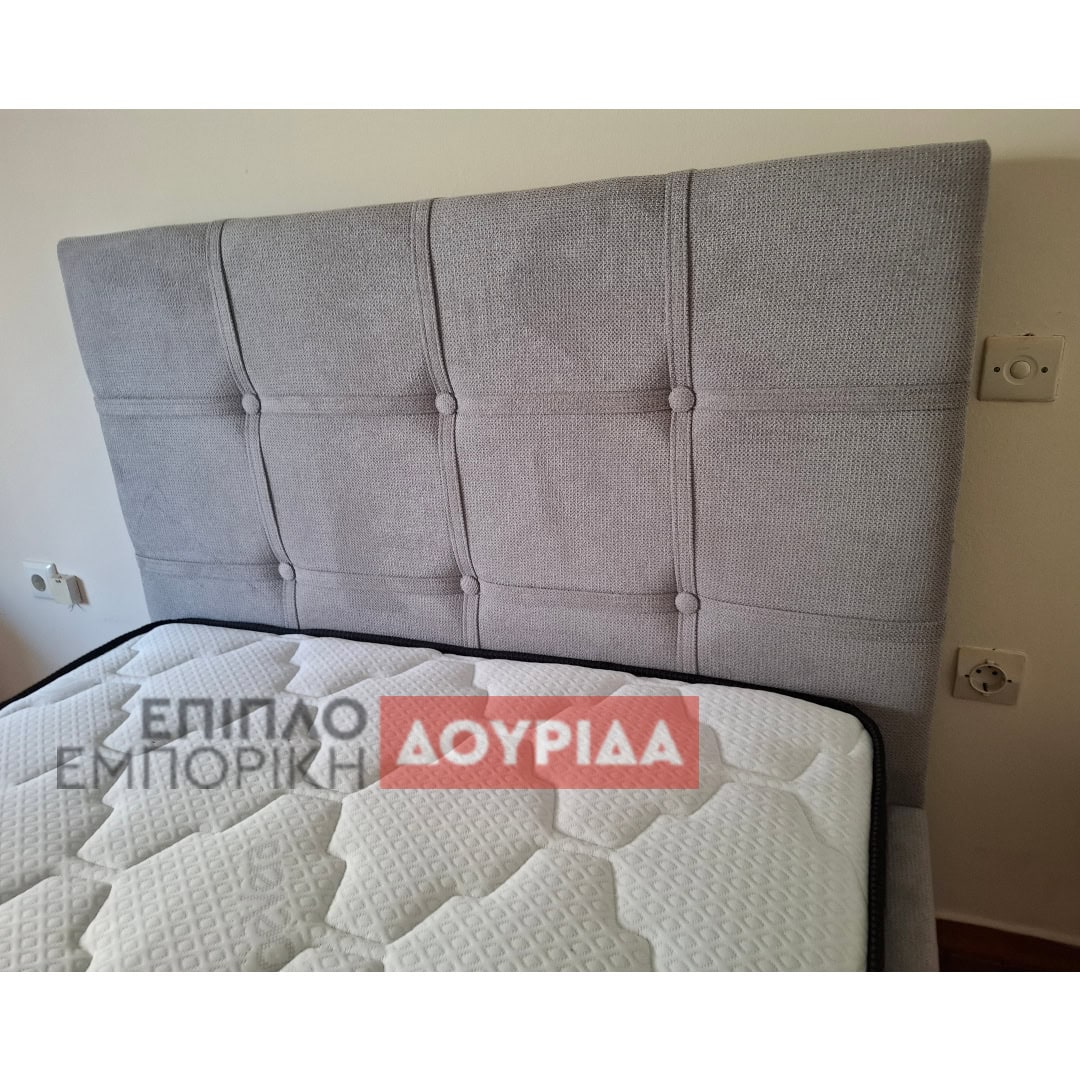 Ν64 Κρεβάτι ντυμένο με ύφασμα - Image 8