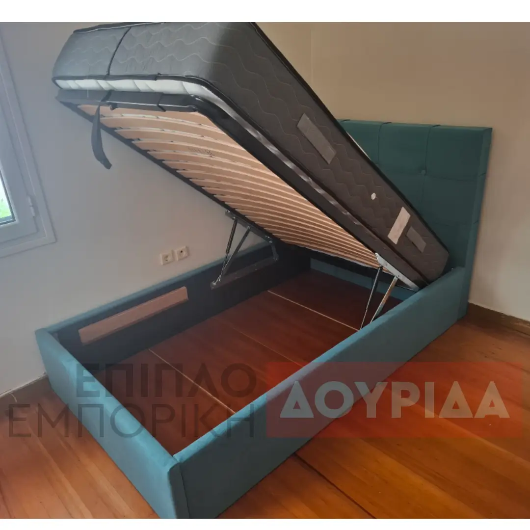 Ν64Α Κρεβάτι ντυμένο με αποθηκευτικό χώρο - Image 14