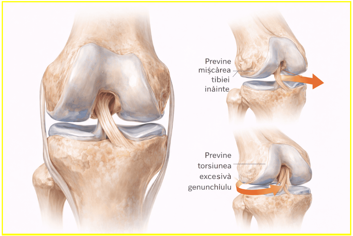 Ce este ligamentul încrucișat anterior?