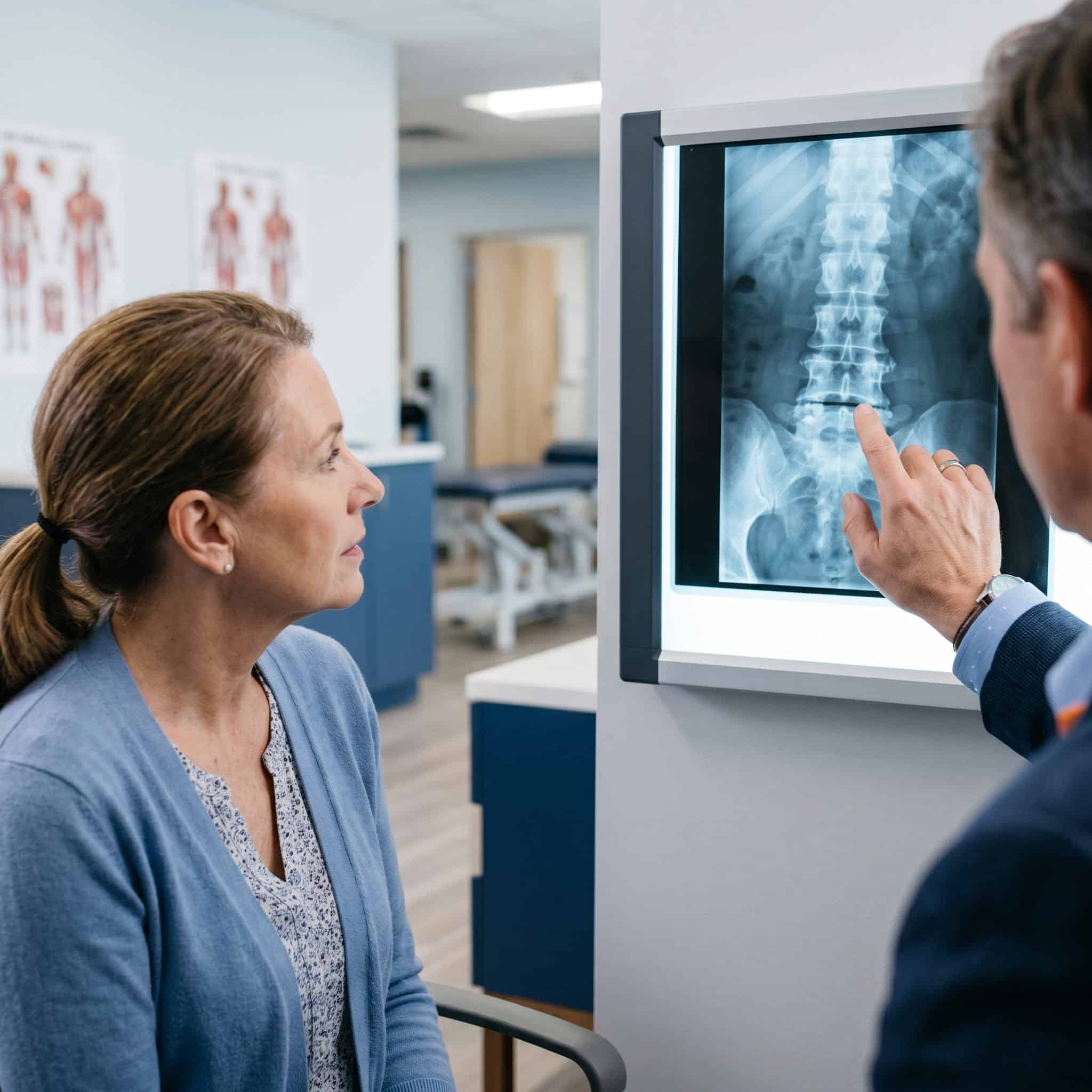 Radiografie genunchi cu gonartroză