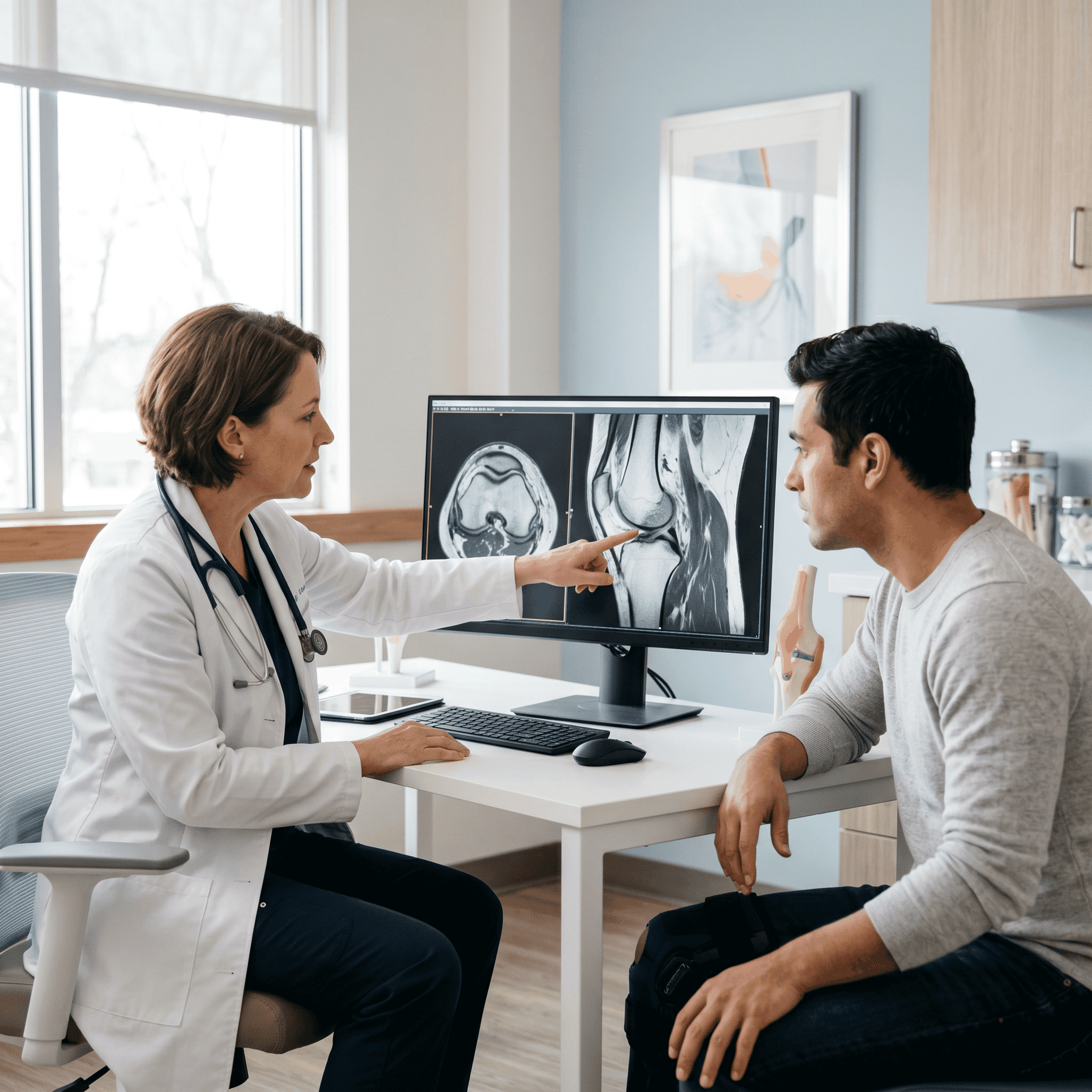 Consult ortopedic / RMN