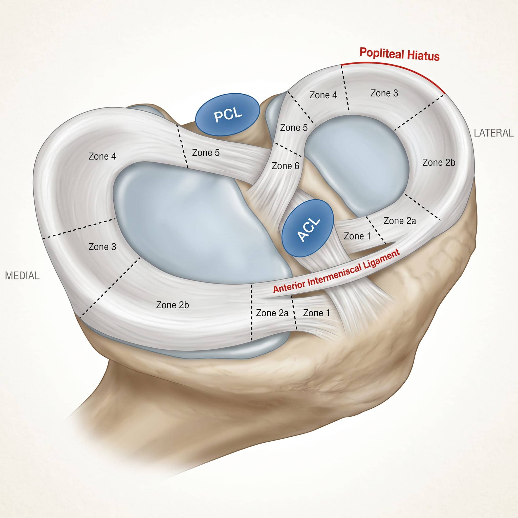 Anatomia genunchiului / menisc