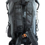 New 30L Waterproof Daypack is Here! 10 DryTide 30L waterproof backpack shoulder straps and back e1607977662777