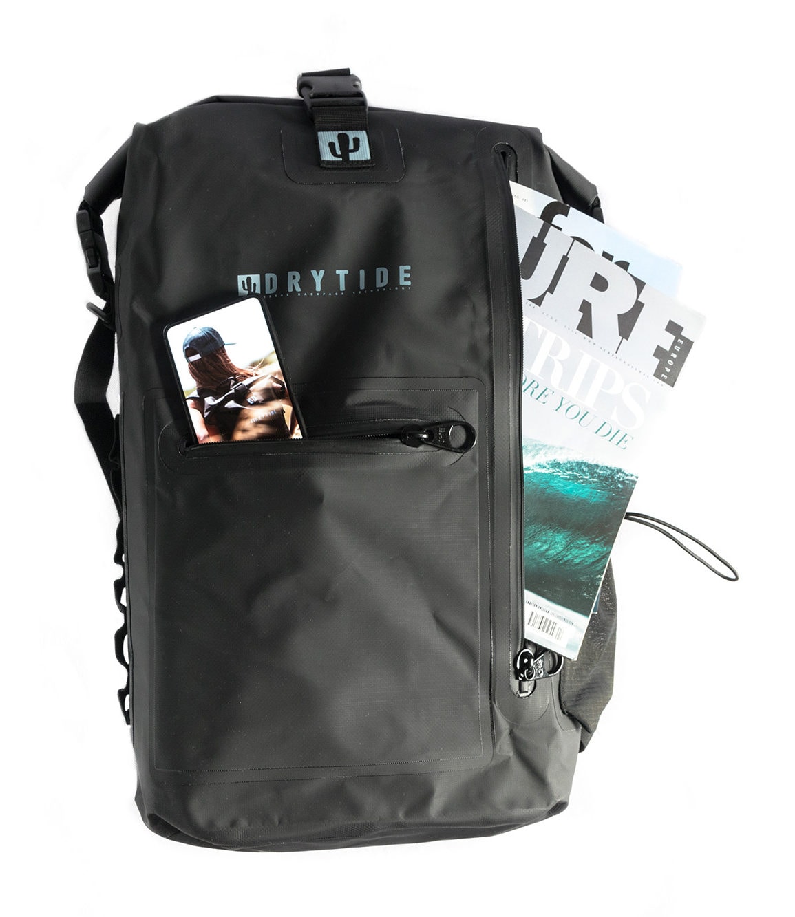 DryTide 30L waterproof backpack with external pockets e1607977036748