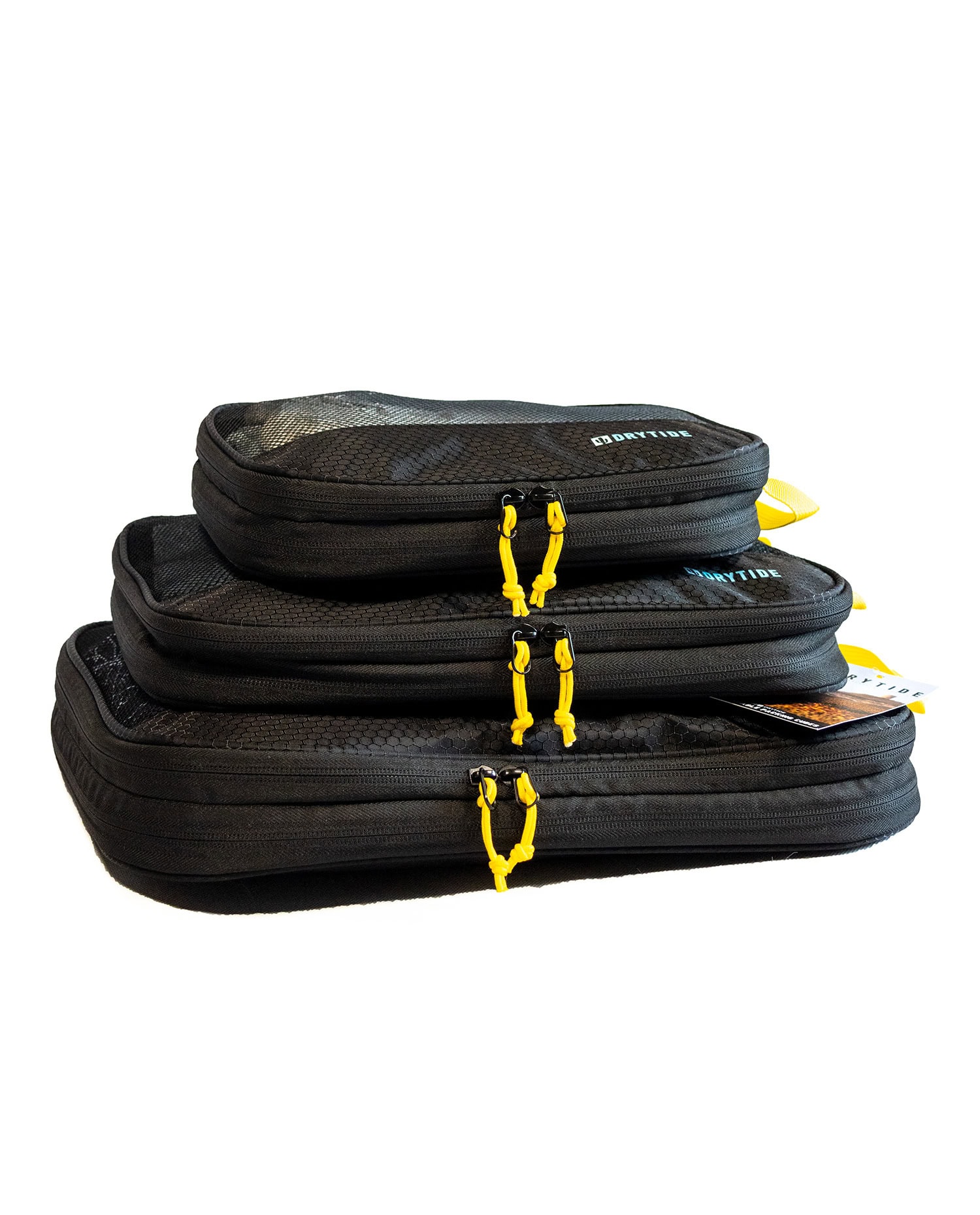 Waterproof Gear Bags by Drytide DryTide packing cubes stacked