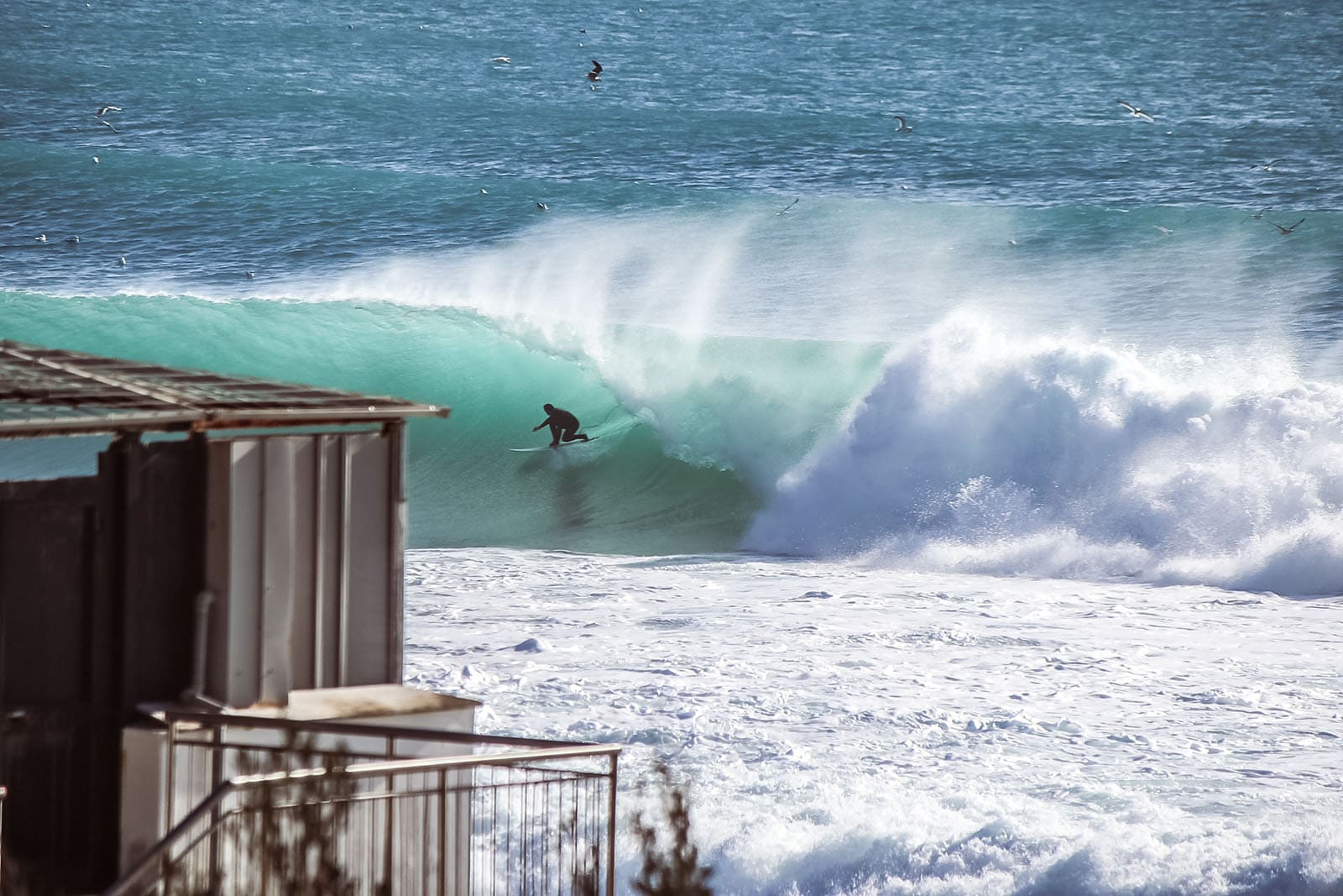 Surfing in Italy by Andrea Giana