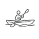 Sea kayaking Sea kayaking icon