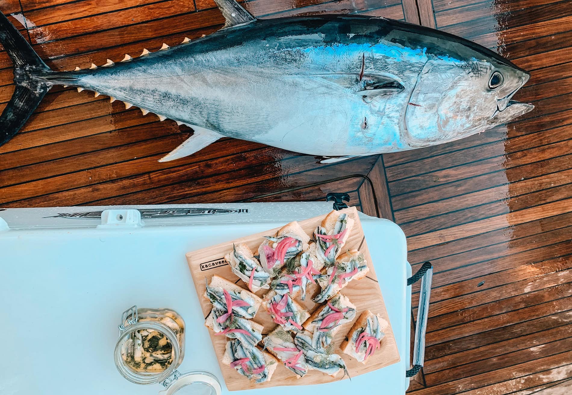 tuna and food
